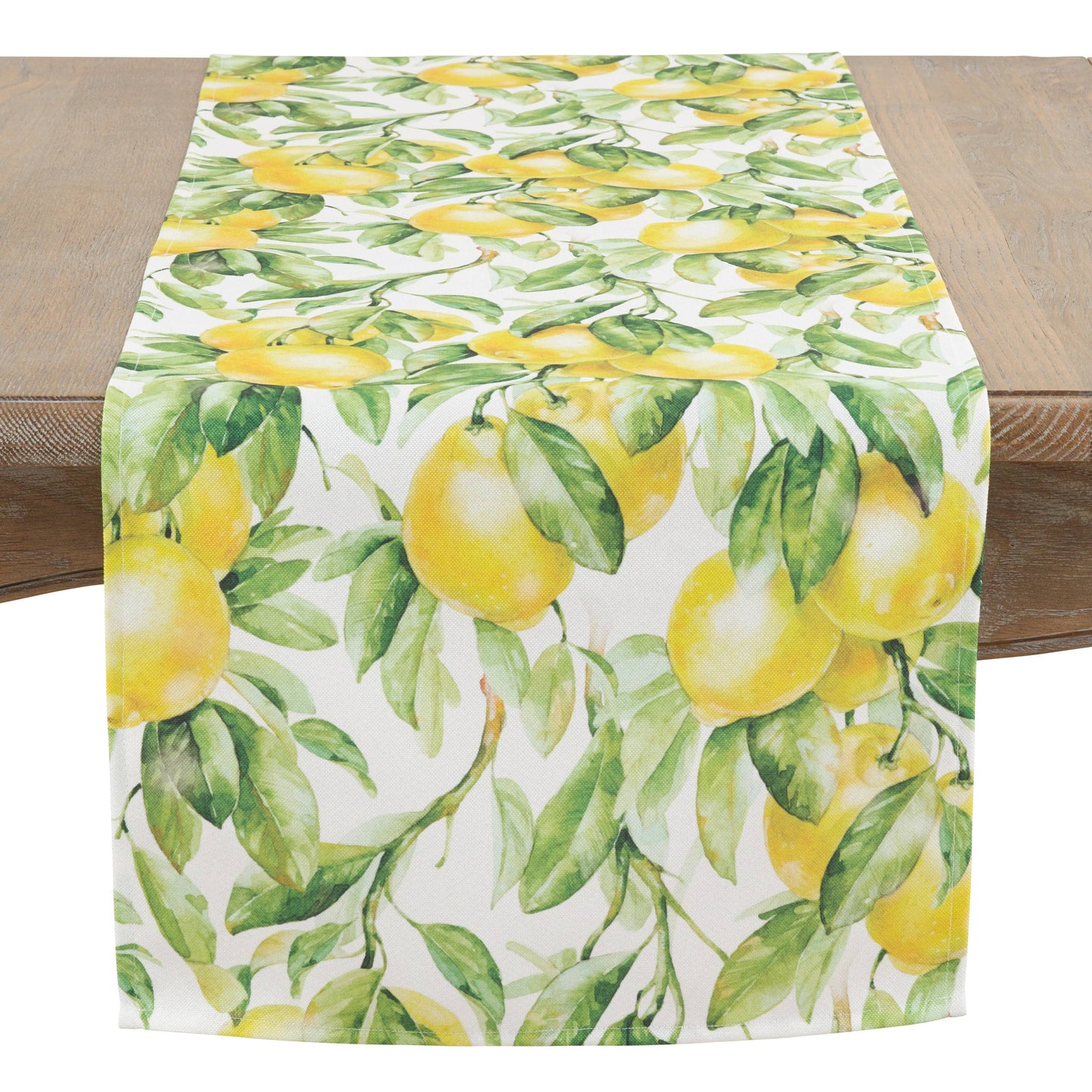 Printed Lemon Runner: Multi / 16"x90"